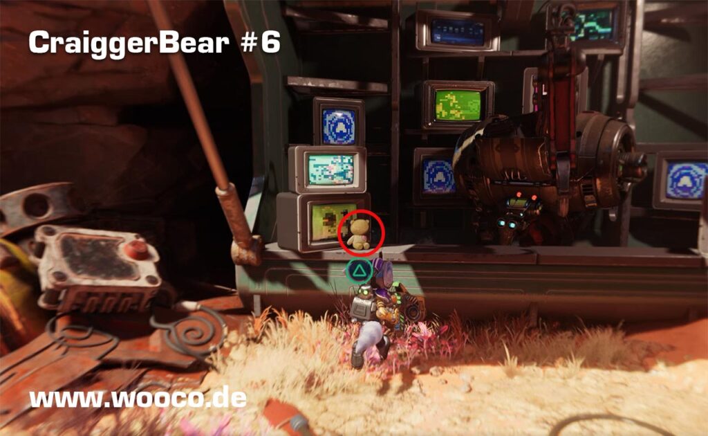 Ratchet & Clank: Rift Apart CraiggerBears Fundorte und Tipps 12 Torren VI CraiggerBear Fundort