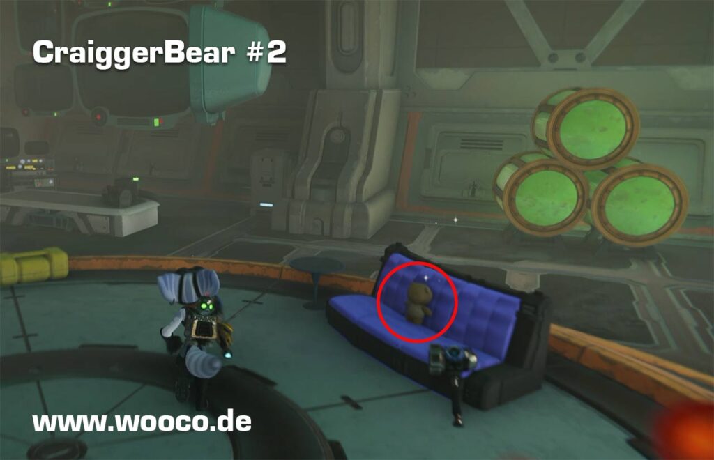 Ratchet & Clank: Rift Apart CraiggerBears Fundorte und Tipps 4 CraiggerBear 2 Map