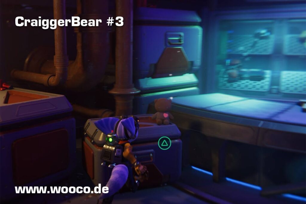 Ratchet & Clank: Rift Apart CraiggerBears Fundorte und Tipps 5 CraiggerBear 3 Map Scarstu