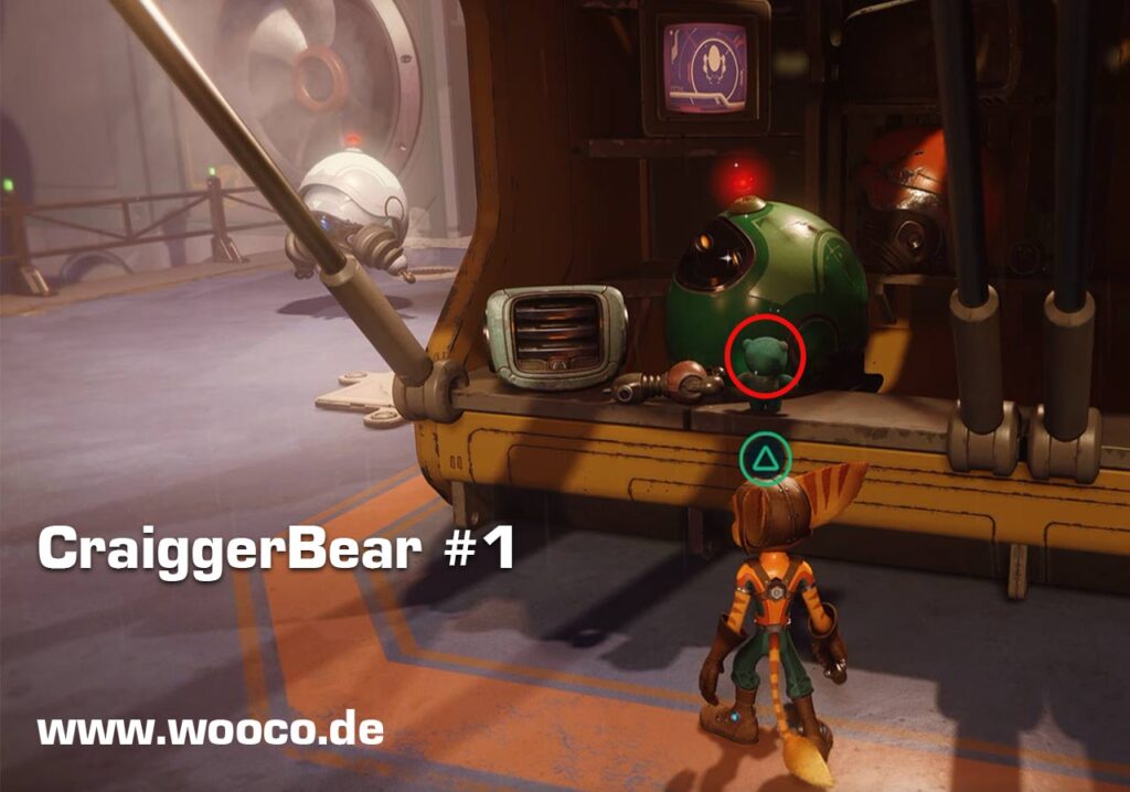 Ratchet & Clank: Rift Apart CraiggerBears Fundorte und Tipps 2 CraiggerBear 1 Map Corson V