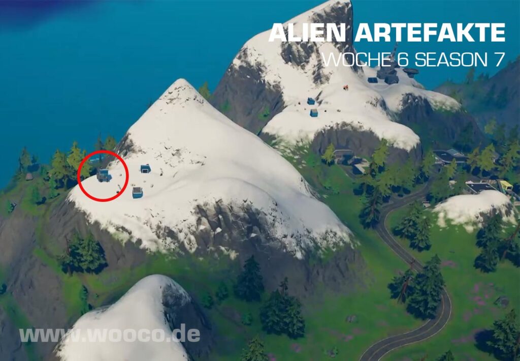 Fortnite Alien-Artefakte