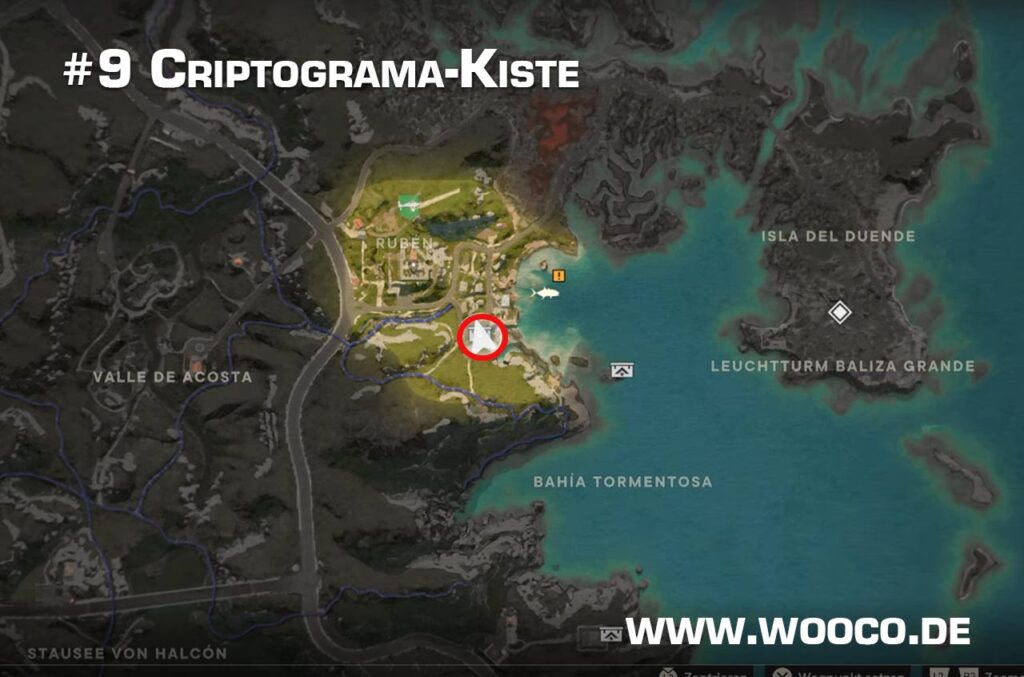 Criptograma Tabellen 09 Karte