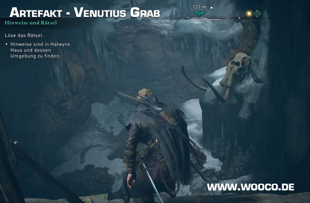 artefakt venutius grab