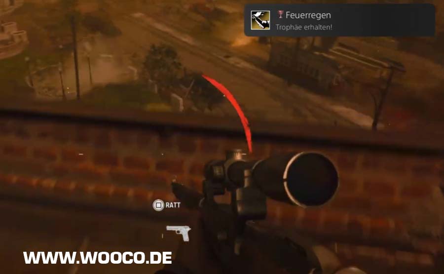 Vanguard Feuerregen Achievement