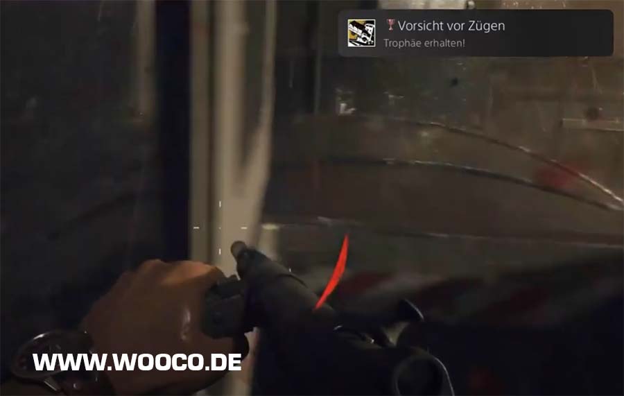 Vanguard Vorsicht vor den Zügen