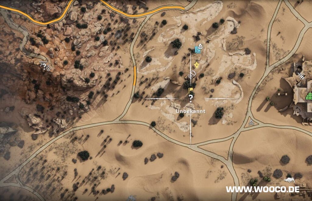 Horizon Forbidden West: Alle Flugschreiber Standorte auf der Map 13 Flugschreiber #6 Stillsande