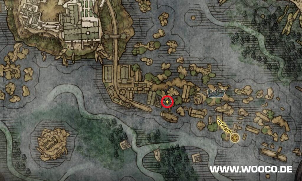 Elden Ring: Goldene Saat Fundorte - Anzahl der Flaschen erhöhen 9 Goldene Saat Torstadt der Akademie