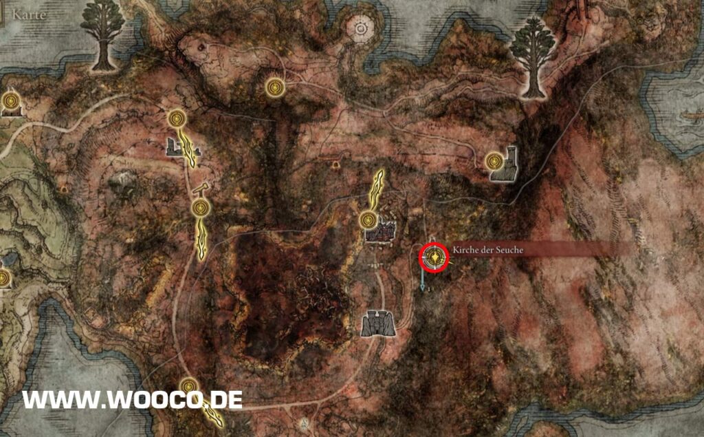 Kirche der Seuche Map