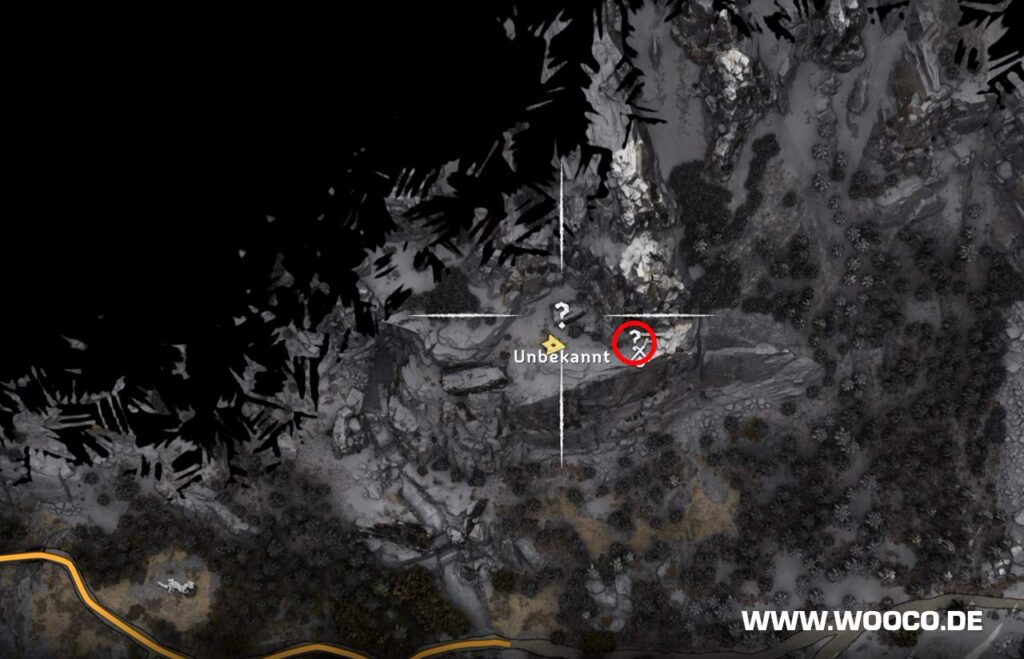 Horizon Forbidden West: Alle Flugschreiber Standorte auf der Map 21 Flugschreiber #12 Knochenbleiche