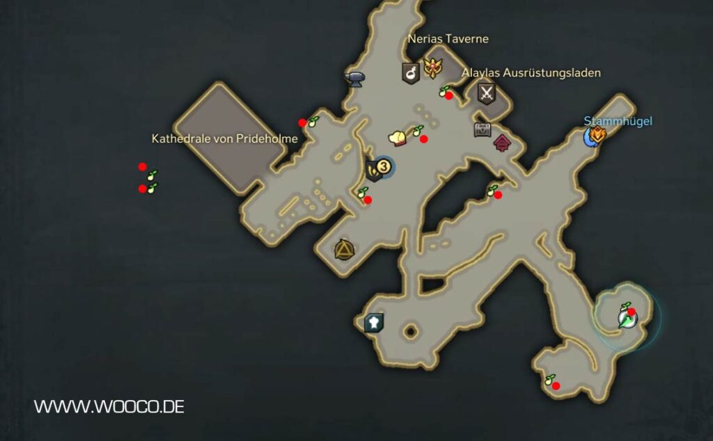 Lost Ark Mokoko-Samen Fundorte auf der Map 1 Lost Ark Mokoko Samen Prideholme