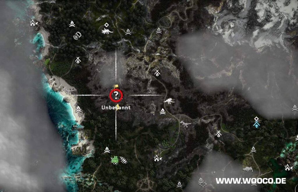 Horizon Forbidden West: Alle Flugschreiber Standorte auf der Map 23 Flugschreiber #11 Sitz der Wächter