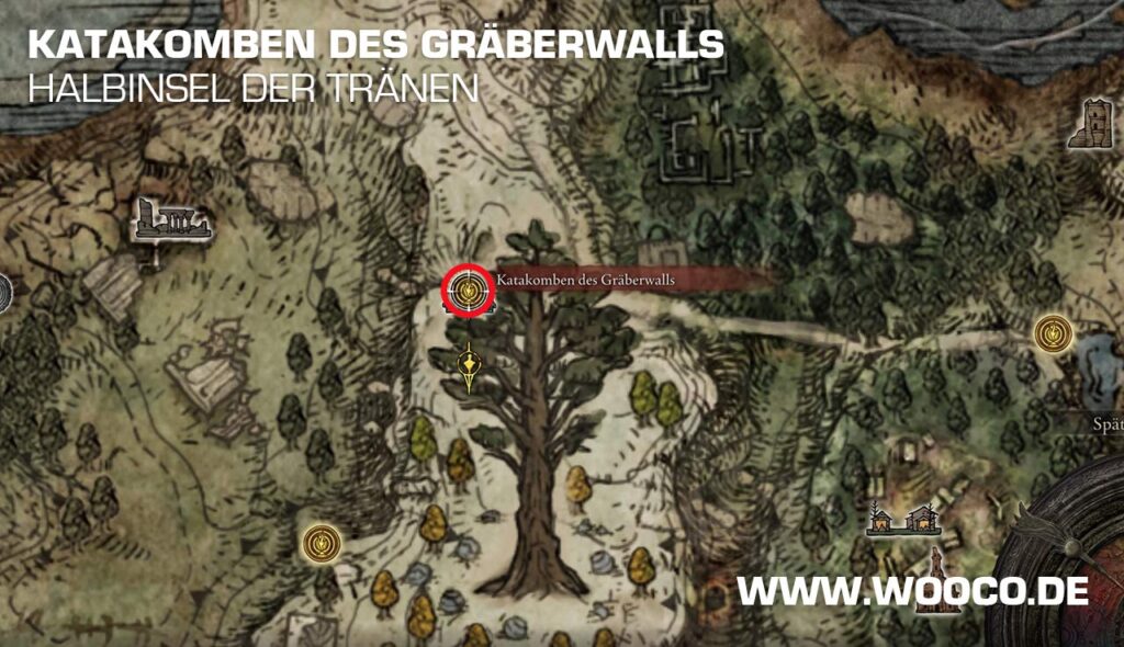 Katakomben des Gräberwalls