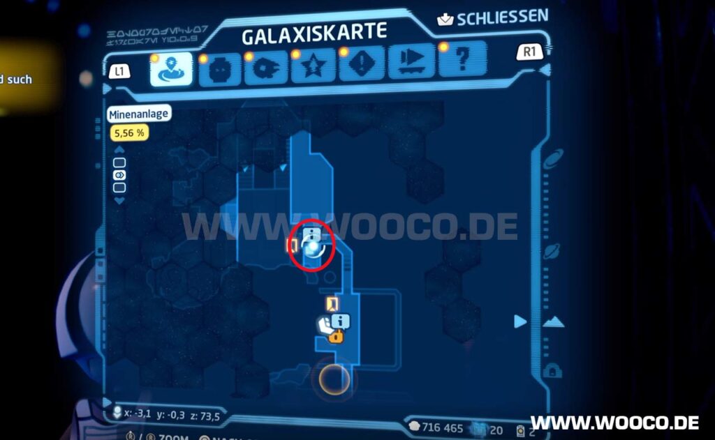 LEGO Star Wars Skywalker Saga: Datenkarten Fundorte 2 Minenanlage Datenkarte Fundort