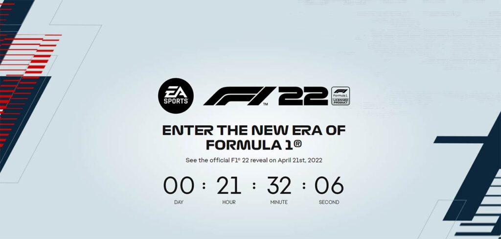 F1 22 Countdown zum Release