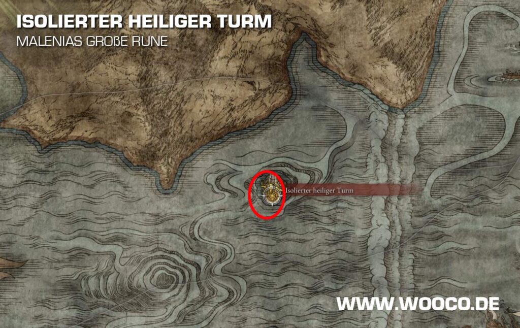 Der Weg zum Isolierten heiligen Turm in Elden Ring