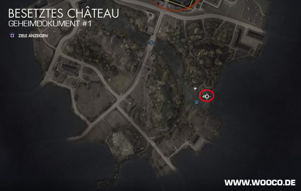 Sniper Elite 5 Geheimdokumente Fundorte - ALLE Missionen 1 Geheimdokument 1 Besetztes Chateau