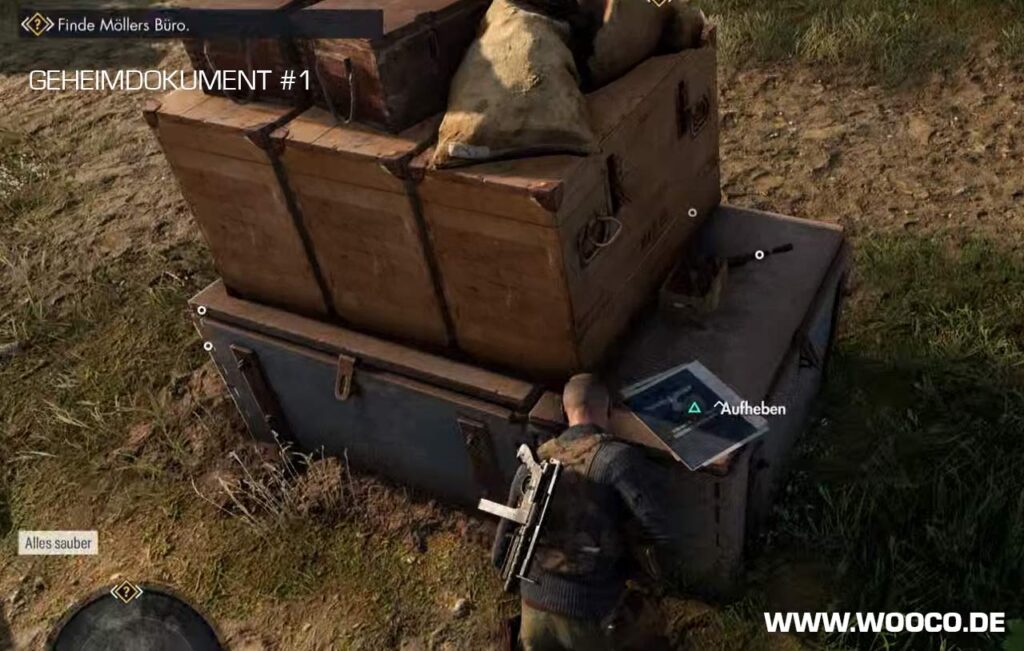 Sniper Elite 5 Geheimdokumente Fundorte - ALLE Missionen 2 Geheimdokument 1 Besetztes Chateau