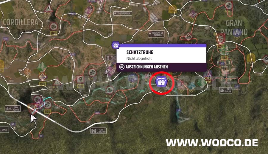 Rallye auf der Wilden Seite FH5 Schatzsuche