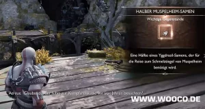 Muspelheim in God of War Ragnarök Freischalten 30 Muspelheim Samen God of War Ragnarök
