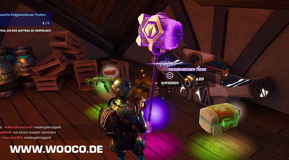 Fortnite Schockwellenhammer Fundort Feste Spawns