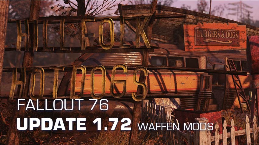 Fallout 76 Update 1.72 entfernt Illegale Waffen Mods 1 Fallout 76 Update 1.72