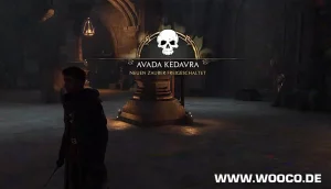 Avada Kedavra in Hogwarts Legacy