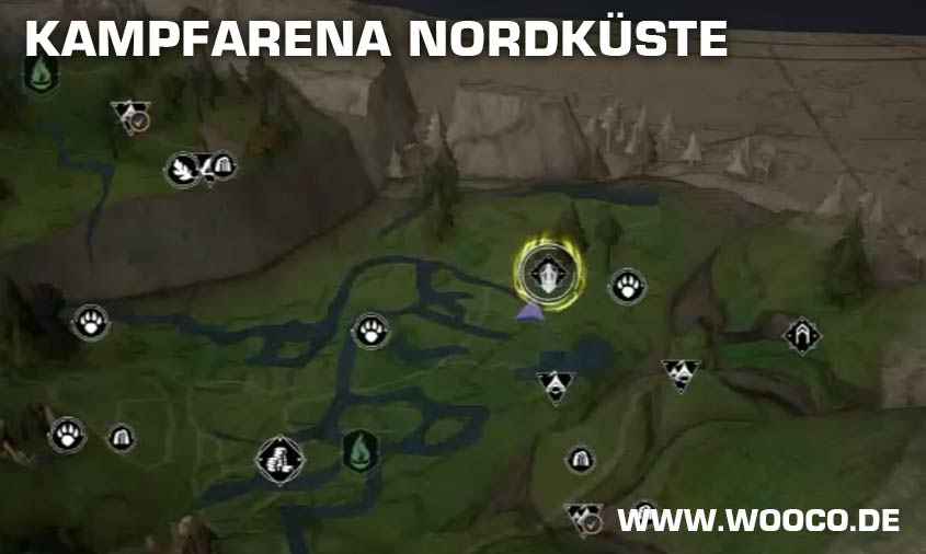 Hogwarts Legacy Kampfarenen Standorte 2 Kampfarena Nordküste Hogwarts