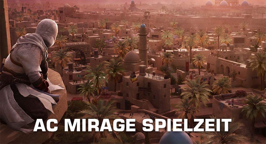 Assassin's Creed Mirage Spielzeit mit 20 bis 30 Stunden enthüllt 1 Assassin's Creed Mirage Spielzeit