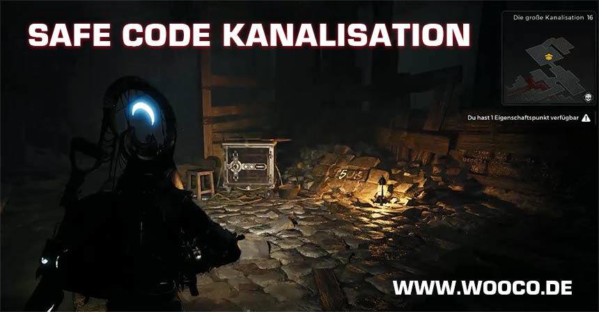 Tresor Code Kanalisation