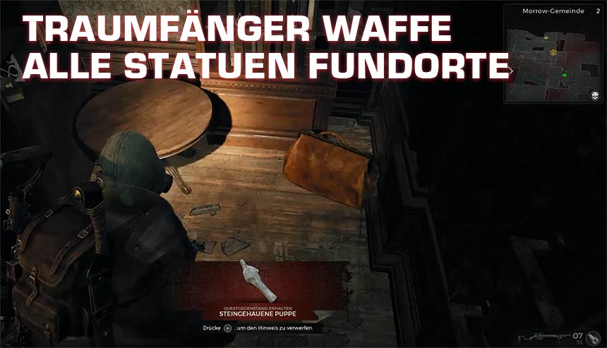 Remnant 2: Steingehauene Puppen Fundorte - Traumfänger Waffe 1 Remnant 2 Statuen Puppen Fundorte