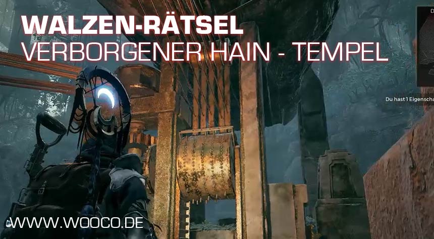 Remnant 2: Walze & Wasserrad Rätsel im Verborgenen Hain 1 Walzen Rätsel Lösung Remnant 2