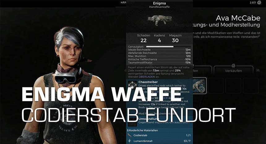 Enigma Waffe Remnant 2