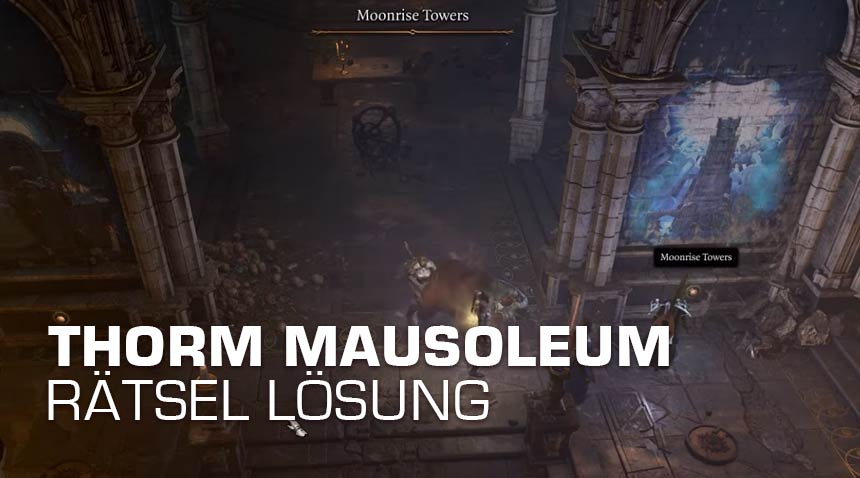 Baldur’s Gate 3: Thorm Mausoleum Rätsel Lösung - Wandgemälde 1 Thorm Mausoleum Rätsel