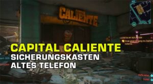 Capital Caliente Tür öffnen