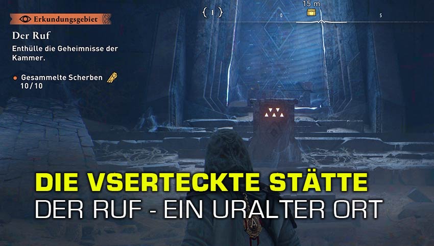 Versteckte Stätte bei den Dünen