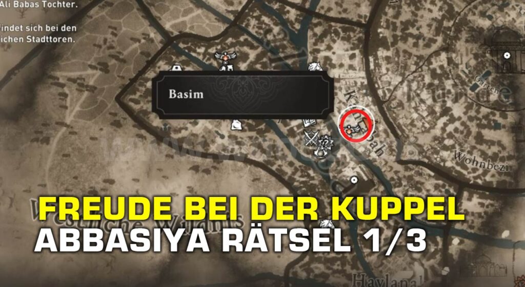 Freude bei der Kuppel Rätsel