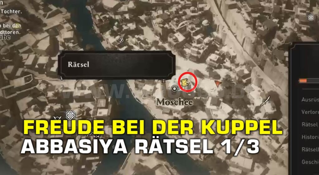 Freude bei der Kuppel Rätsel