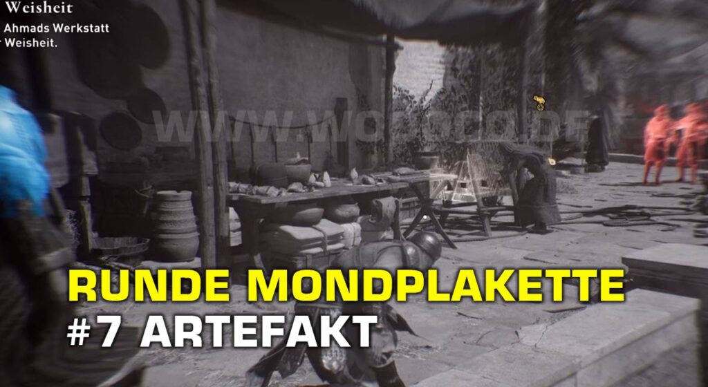 Runde Mondplakette 03