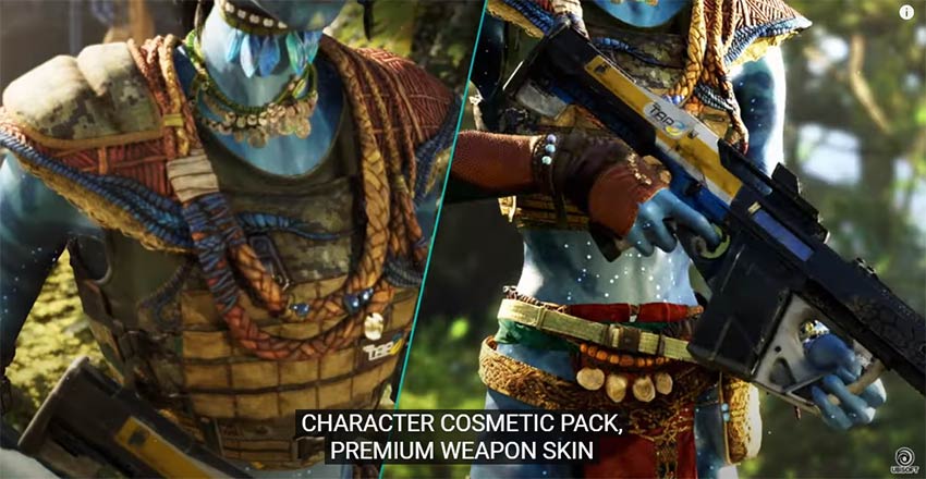 Avatar Game Waffen Skin