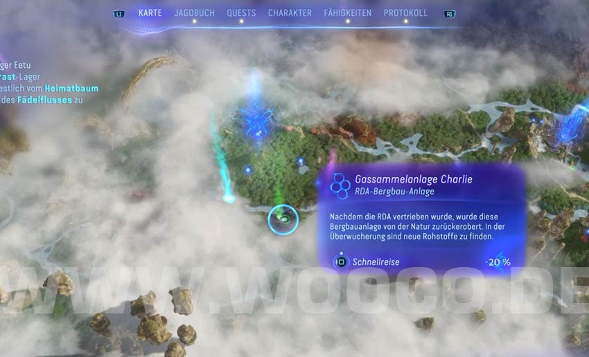 Avatar Frontiers of Pandora: RDA-Einrichtungen Fundorte 4 Gassammelanlage Charlie 02