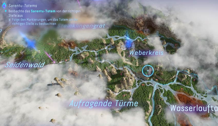 Sarentu-Totem Rätsel Lösen in Avatar: Frontiers of Pandora 7 Sarengu Totem 2 Bild 1