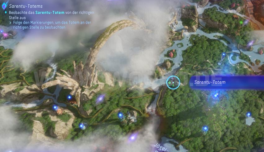 Sarentu-Totem Rätsel Lösen in Avatar: Frontiers of Pandora 9 Sarengu Totem 3 Bild 2