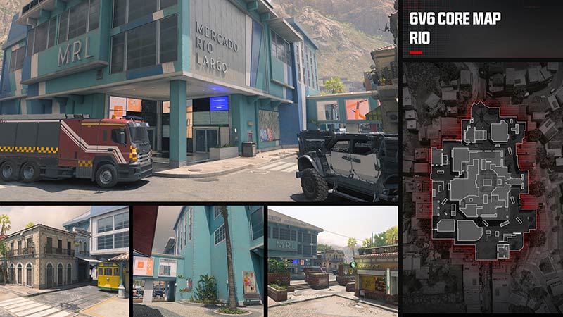 MW3 Rio Map