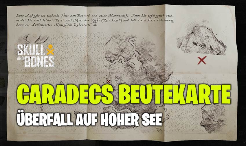 Caradecs Schatzkarte