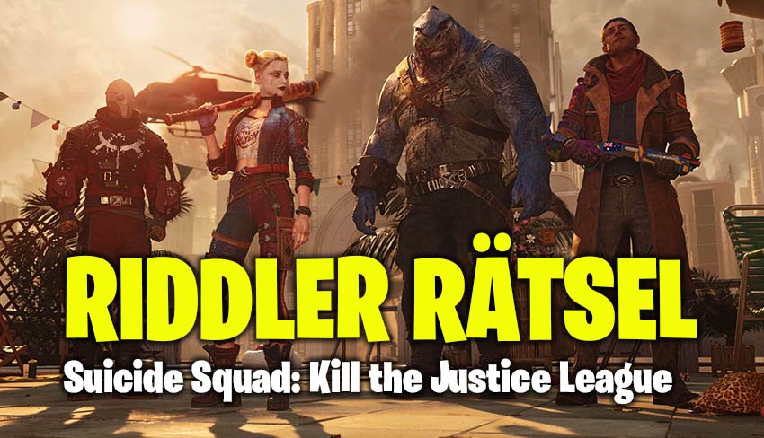 Suicide Squad Riddler Rätsel