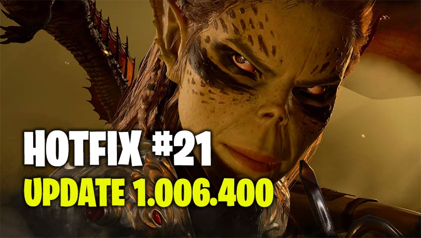 Baldurs Gate 3 Update 1.006.400 für Hotfix 21 veröffentlicht 1 Baldurs Gate 3 Update 1.006.400
