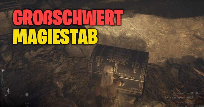 Magiestab und Großschwert