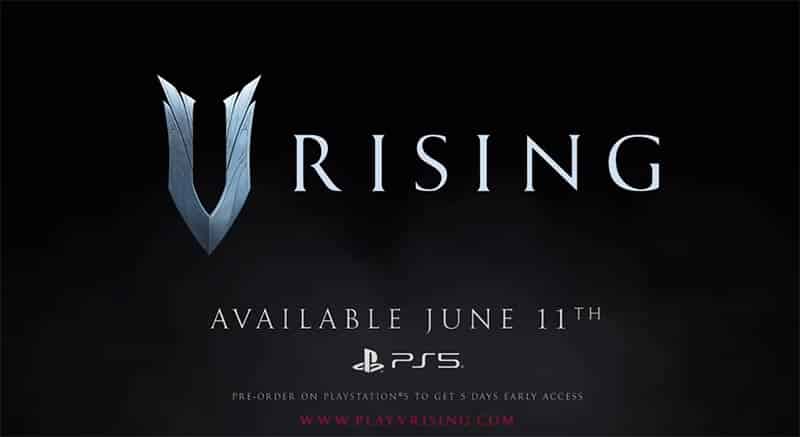 V Rising PS5 Termin