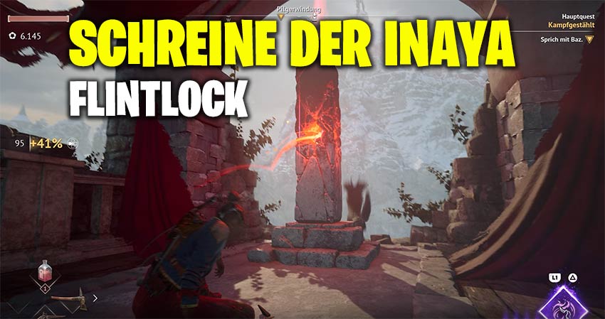 Schreine der Inaya Fundorte