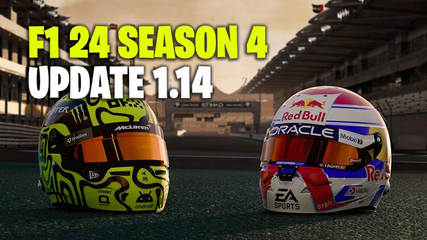 F1 24 Update 1.14 Season 4 Changelog